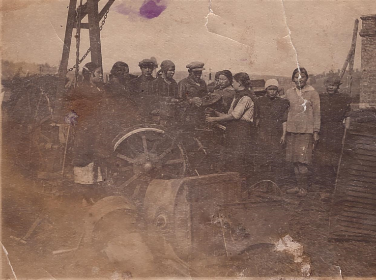 Труженики колхоза им. Сталина, 1946 г.
