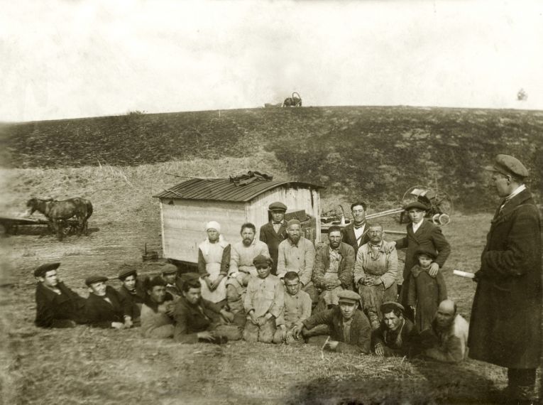 Полевой стан, д. Абдуллино, 1940-е гг.