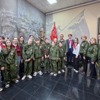 Юные поисковики посетили музей