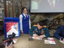 Гашение марки к юбилею Победы