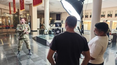 Съемка музыкального клипа в музее