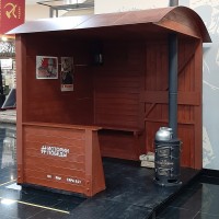 В Республиканском музее Боевой Славы создана мультимедийная инсталляция, выполненная в форме фронтового вагона-теплушки