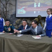 Гашение марки к юбилею Победы