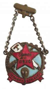 Знак «Готов к ПВХО»