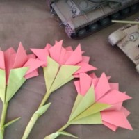 Мастер-класс «Гвоздика своими руками ко Дню Победы»