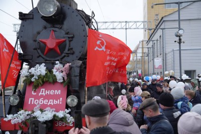 "Паровоз Победы" в Уфе