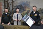Встреча делегации Северного Флота с юнармейцами и кадетами