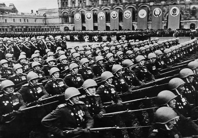 История проведения Парада Победы 1945 г.