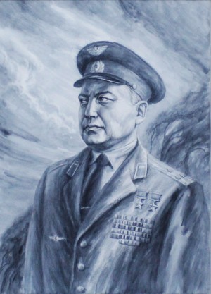 Портрет «Муса Гареев (дважды герой Советского Союза)»