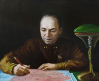 Картина: Портрет Ивана Андреевича Ласкина (1901 — 1988)